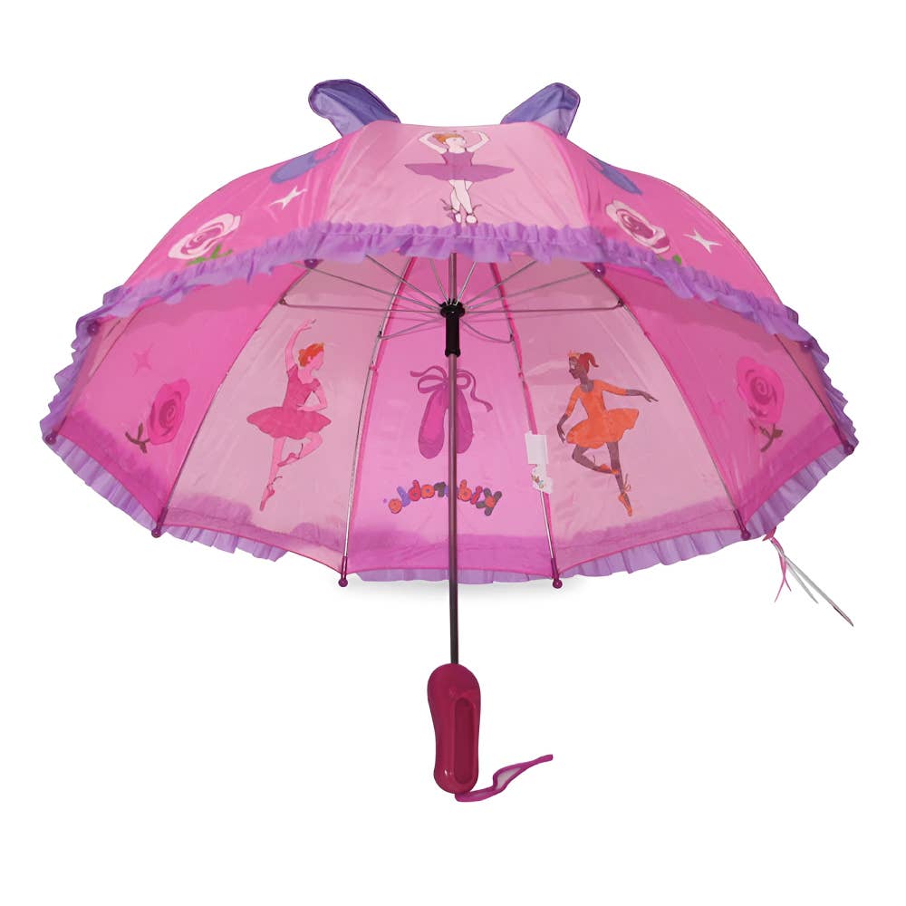 Kidorable – Großhandel Regenschirm – Kinder – Ballerina Regenschirm2
