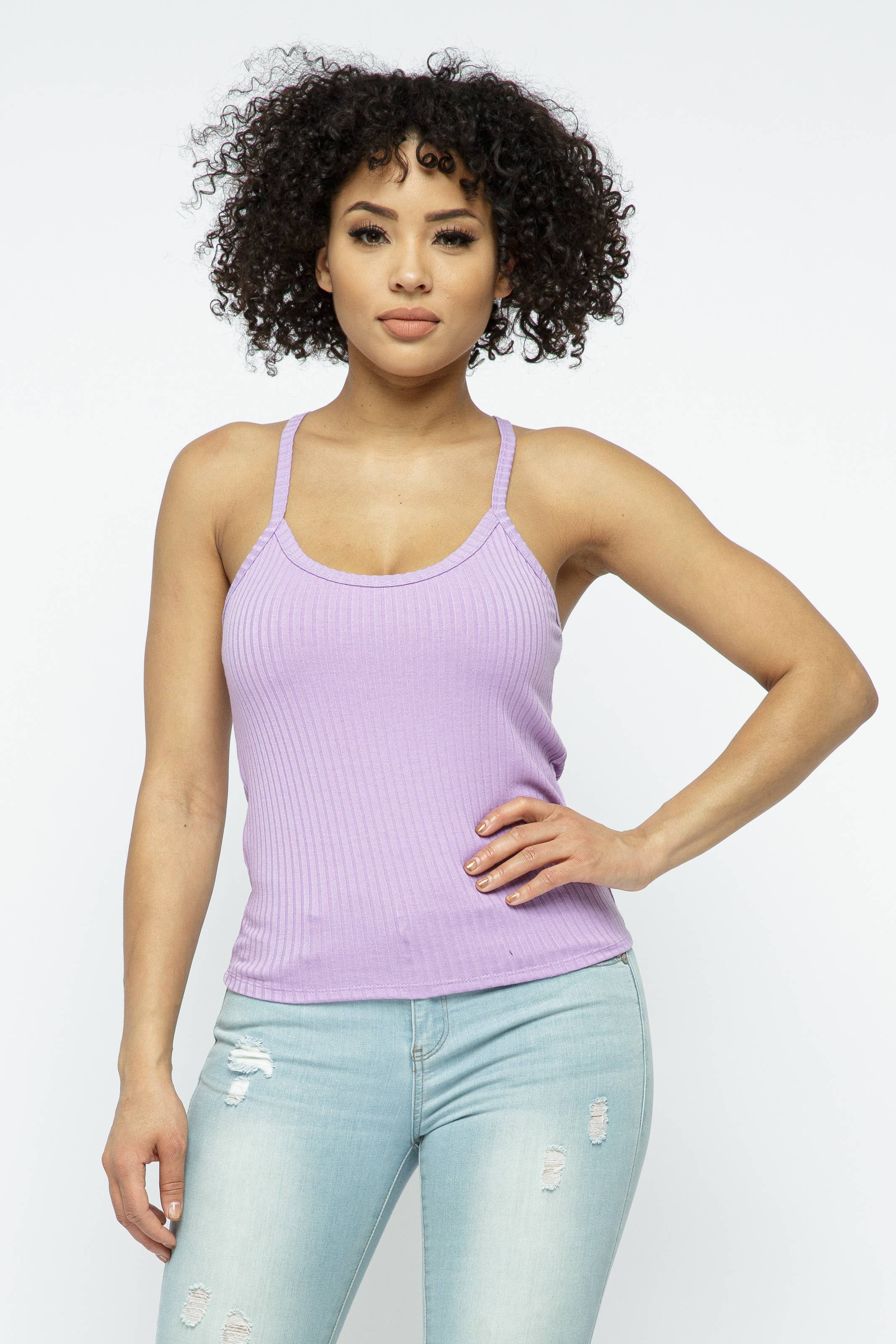 Julia by LoveJ - Wholesale Tank Top - Women's - Rib Racer Back Sleeveless Tank Top21