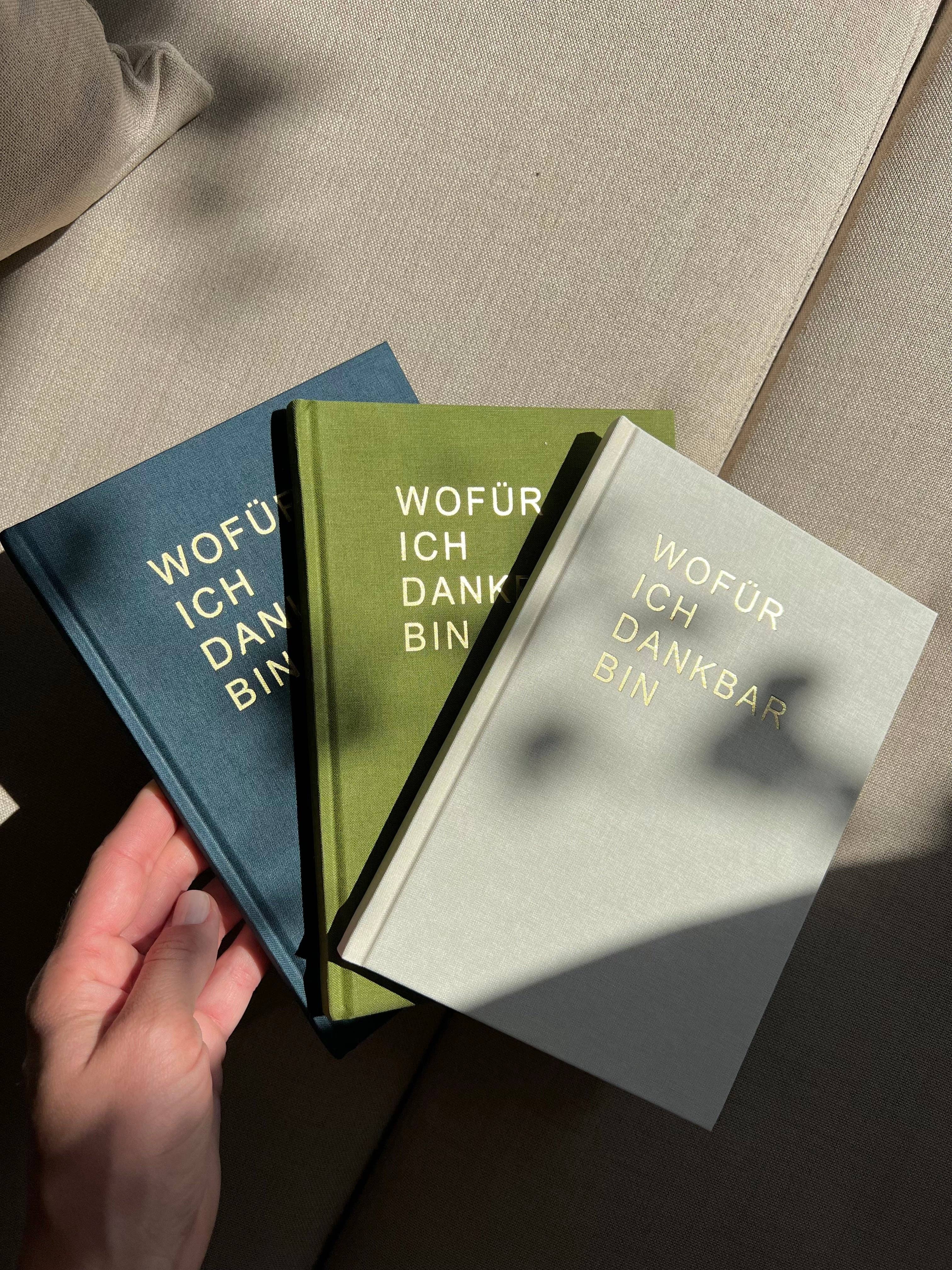 verdure THE LIFE BARN Gratitude Journal For What I Am Thankful Green for wholesale on Faire8