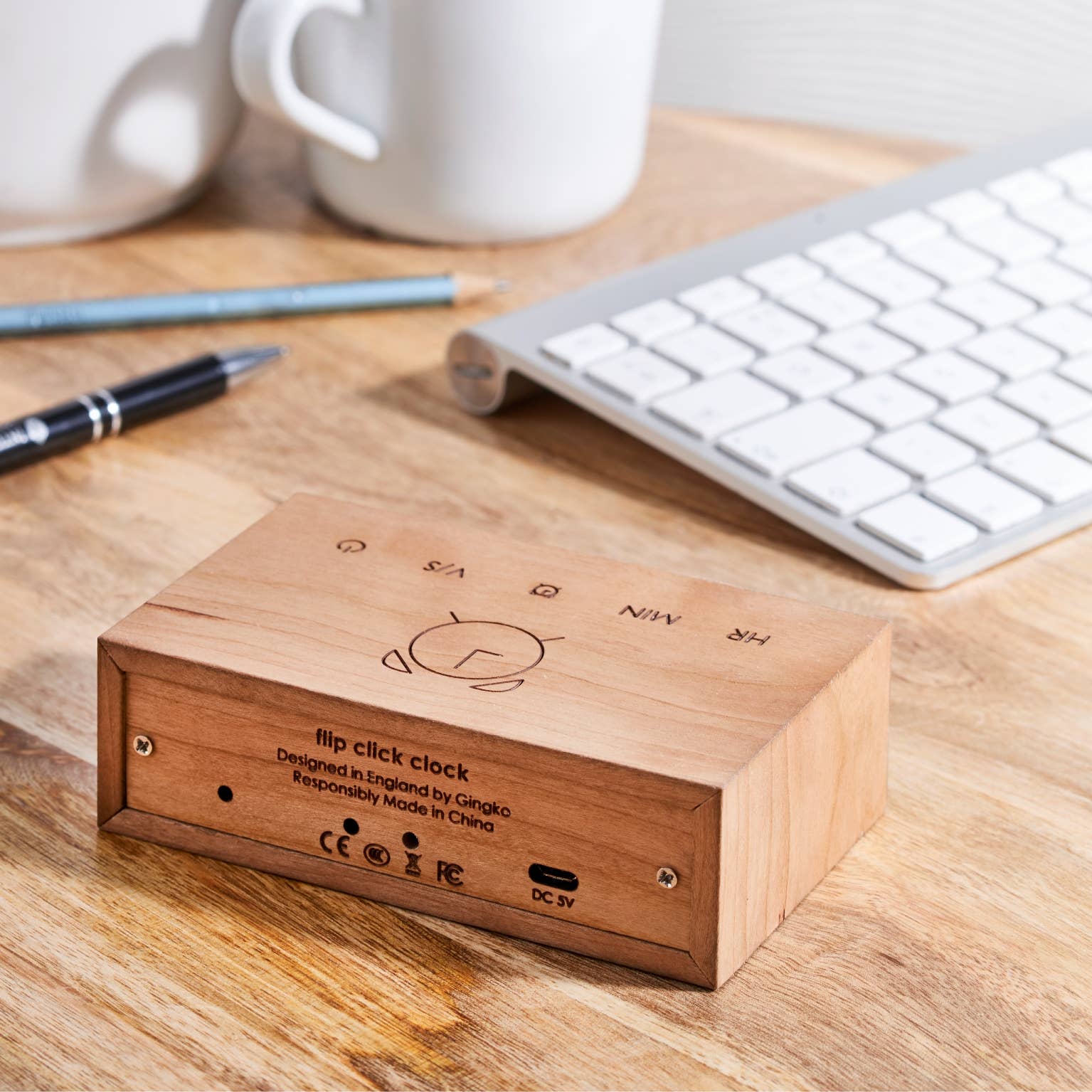 Gingko Design - Wholesale Wekker - Flip Click Clock16