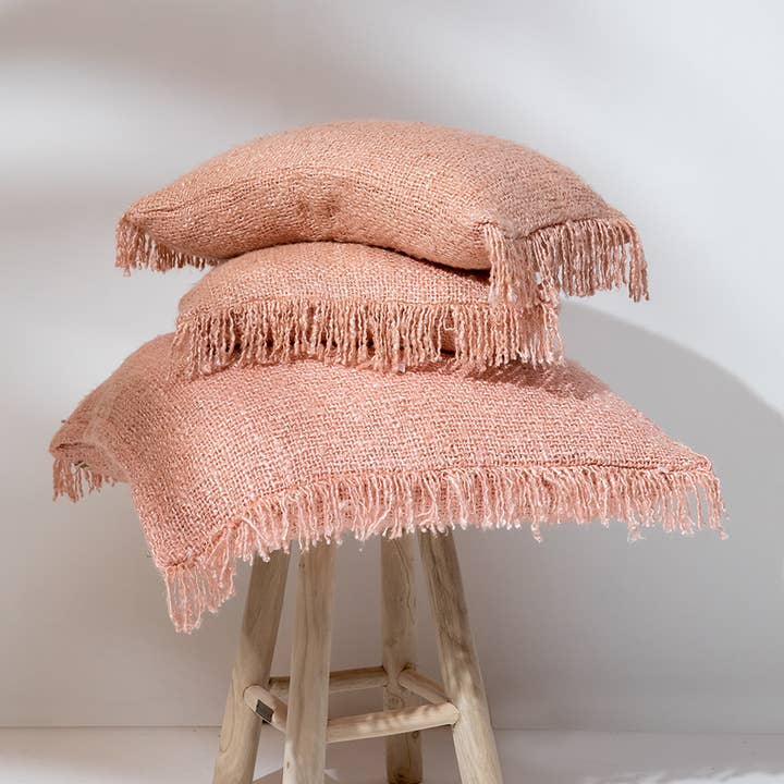 Bazar Bizar Living - Wholesale Throw Pillow Cover - The Oh My Gee Cushion Cover - Salmon Pink - 40x40
