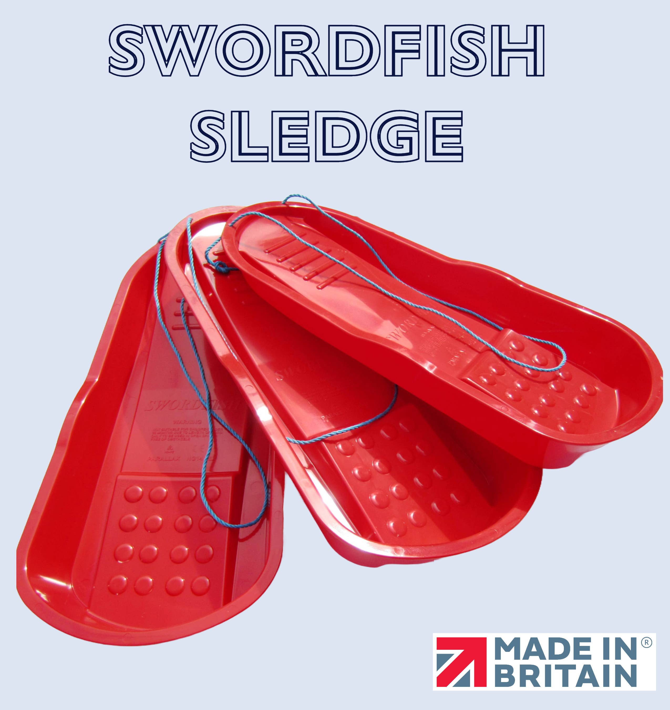 Parallax Plastics LTD – wholesale Sporting game – Child & baby – Swordfish plastic sledge toboggan childrens winter toy1