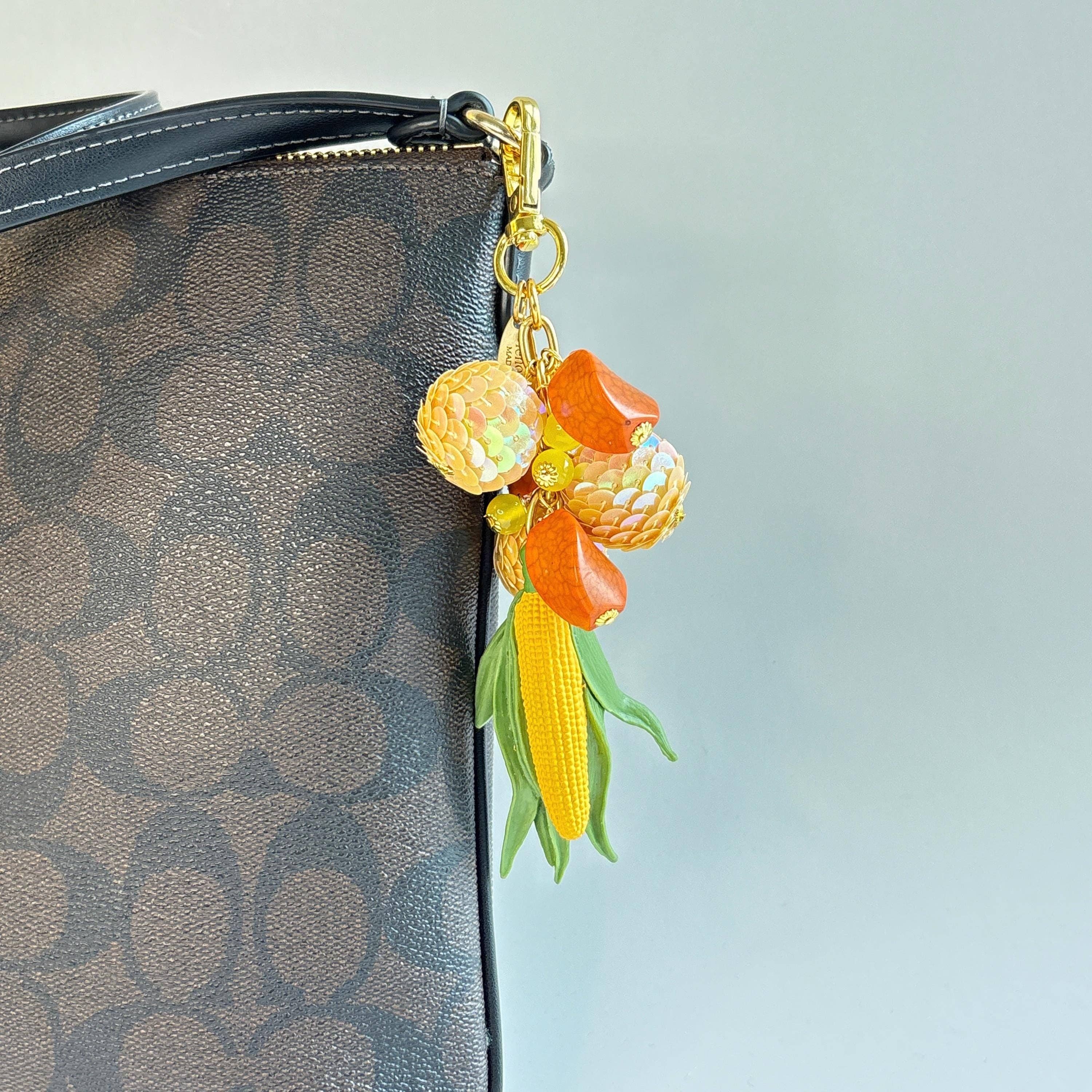 Lenora Dame - Wholesale Purse/Bag Accessory - Women's - Corn Bag Charm1