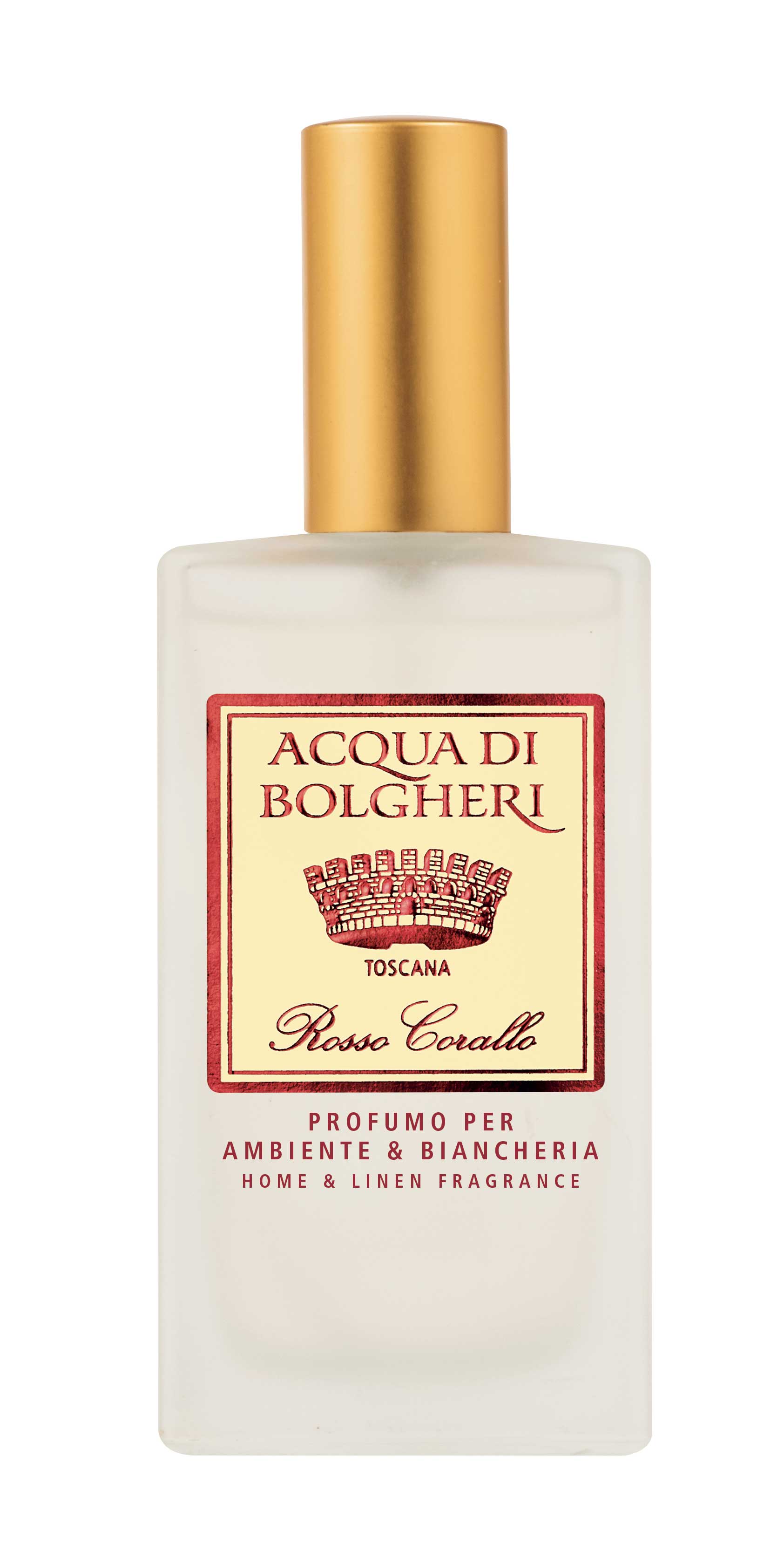 Acqua Di Bolgheri - Vendita all'ingrosso Spray per tessuti e ambienti - Profumo per Ambiente & Biancheria Rosso Corallo0
