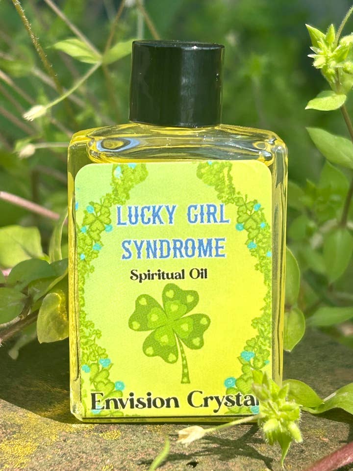 Lucky Girl Syndrome Spirituel Intention Olie - Duftende 1/2 Oz for engroshandel hos Envision Crystal