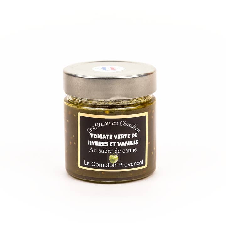 CONFITURE TOMATES VERTES DE HYERES pour la vente par LE COMPTOIR PROVENCAL