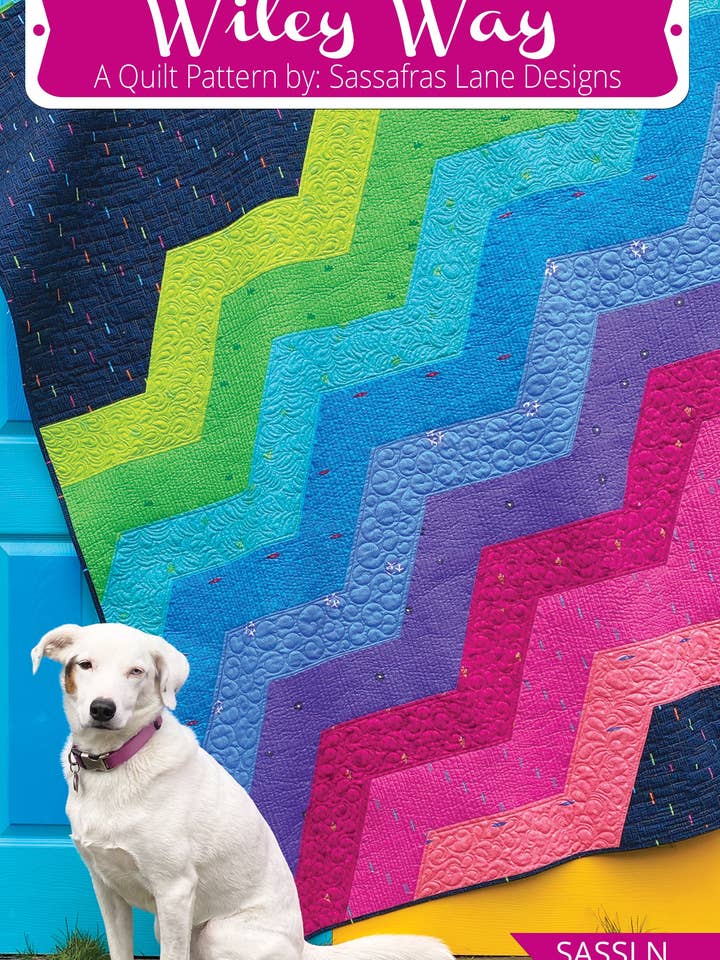 Wiley Way Quilt Pattern for wholesale by Sassafras Lane Designs