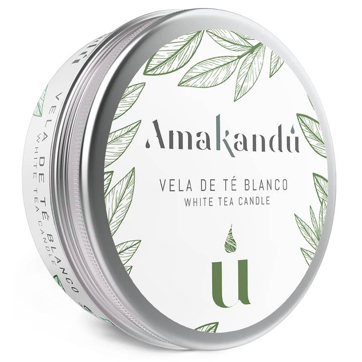 Amakandu - Wholesale Travel Candles - Vegan White Tea Candle