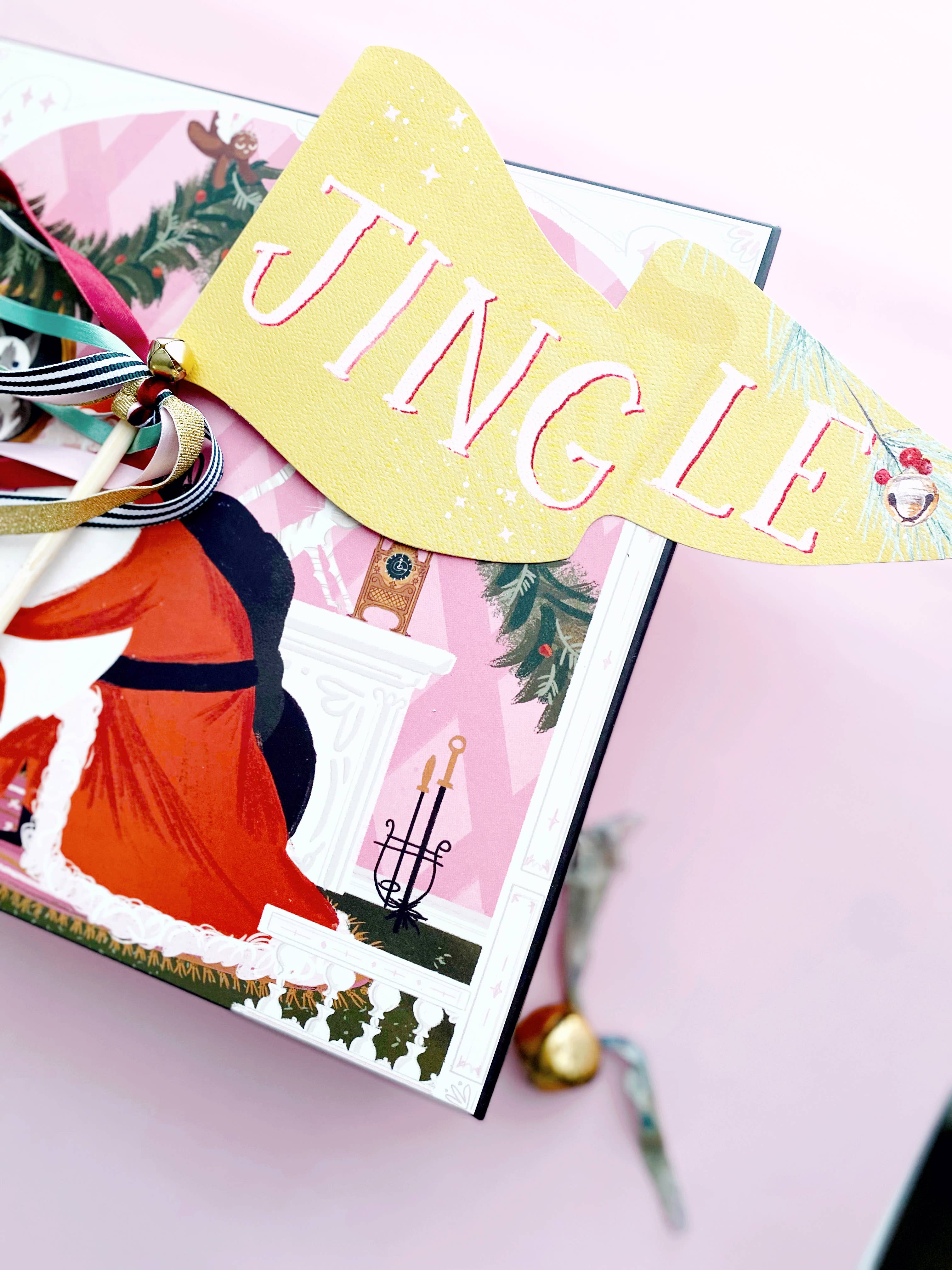 Cami Monet – wholesale Party sign/banner – Jingle Christmas Party Pennant2