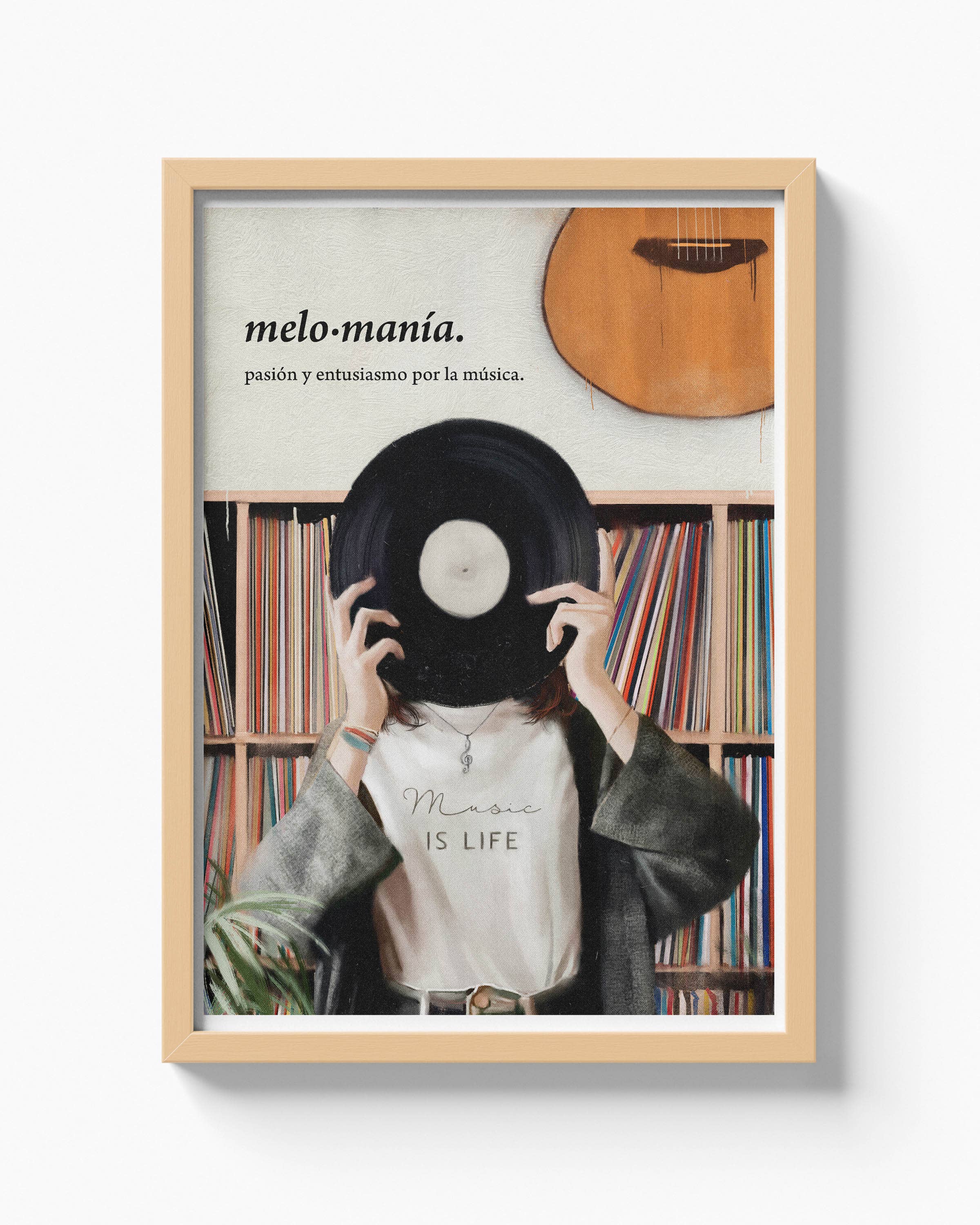MENGANITAdecual - Wholesale Art Print - "Melomania" art print