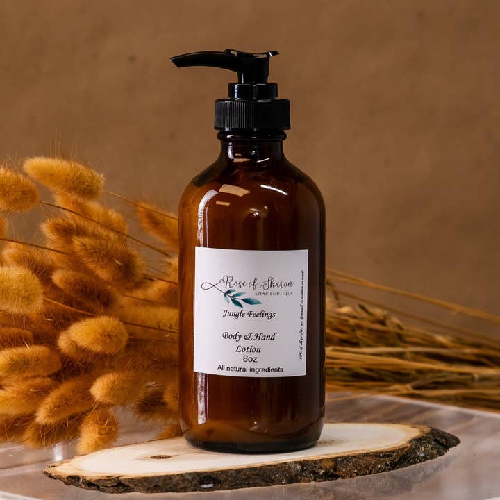 Loción corporal para hombre para venta al por mayor de Rose of Sharon Soap Boutique