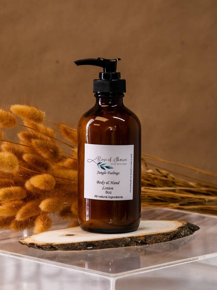 Men’s Body Lotion for wholesale by Rose of Sharon Soap Boutique