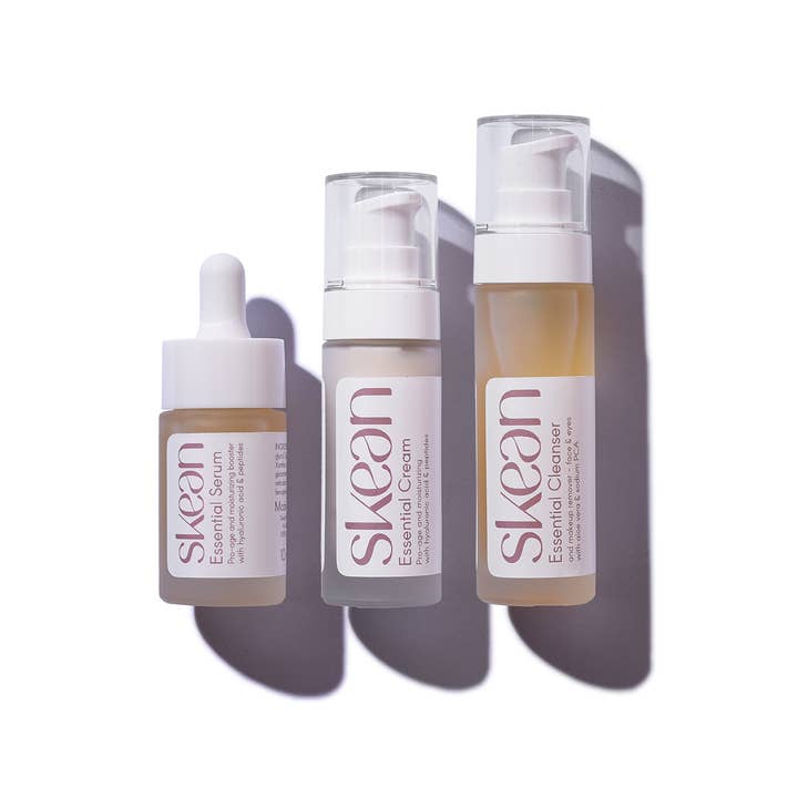 Skean® - Wholesale Facial Care Set/Kit - TRAVEL SIZE anti-aging cleansing kit and moisturizing serum3