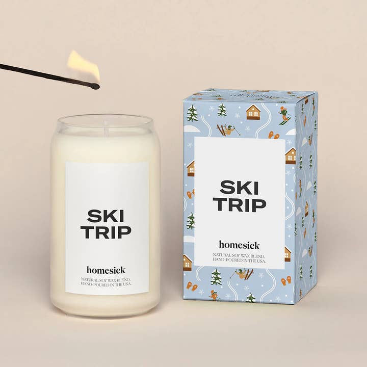 Homesick Candles - Wholesale Jar/Filled Candle - Ski Trip Candle