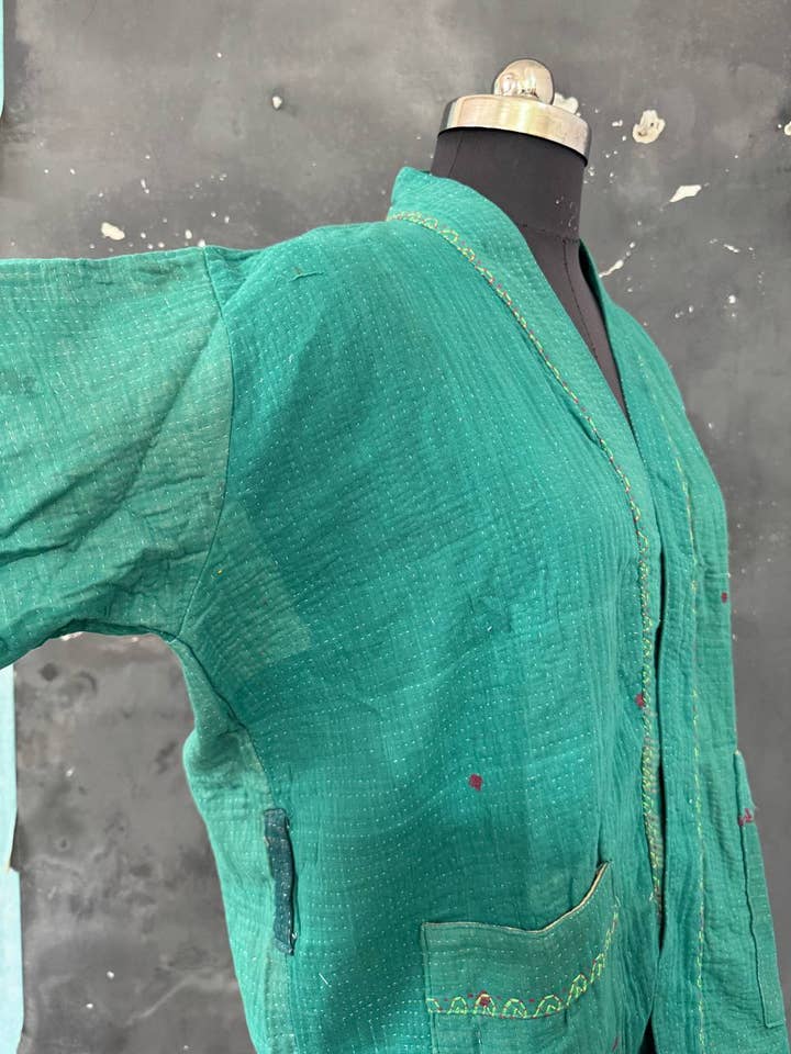 bhavnas boutique - Wholesale Jacket - Women's - Loungewear Jacket Beautiful Woman Indian Fashion Jacket 4