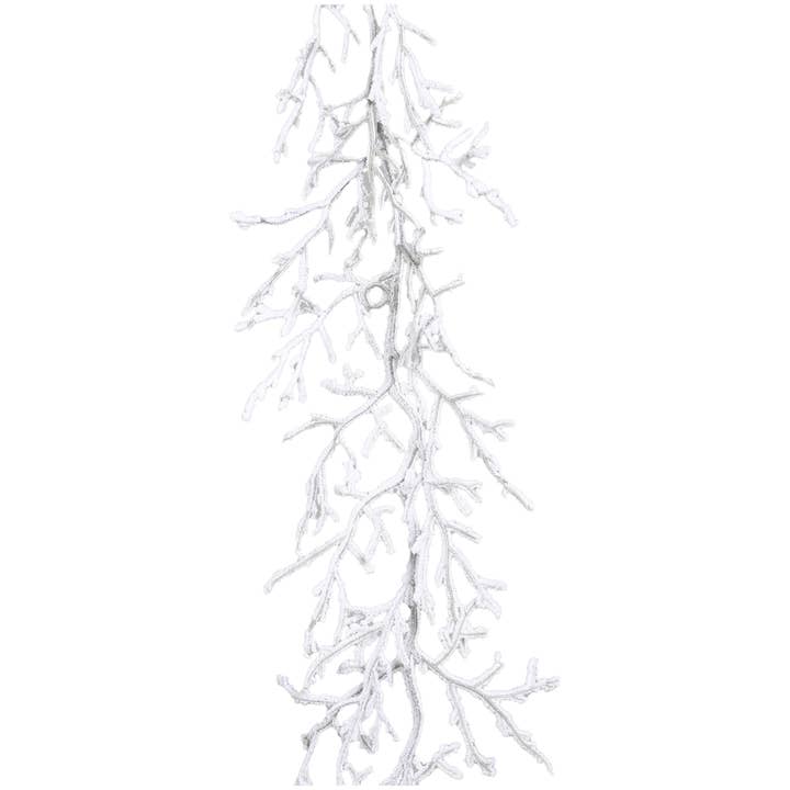 Girlanda Glover, L120cm, Branco por atacado de Vosteen