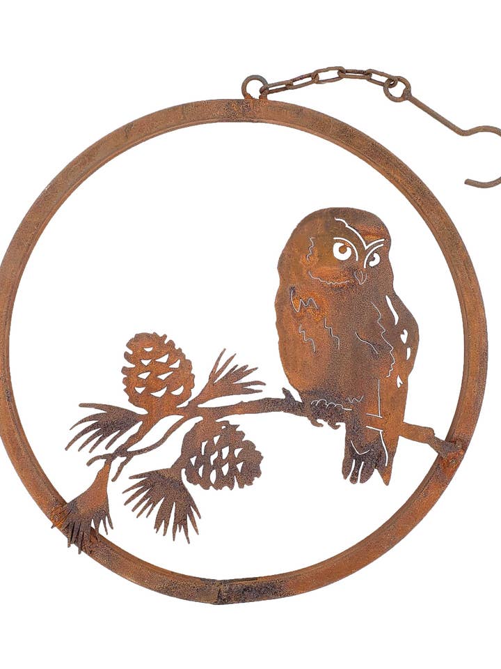 Saw-Whet Owl Ring for wholesale by Elegant Garden Design