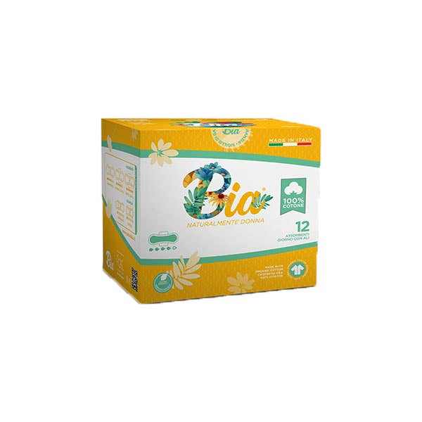 Wilogis Hygieneprodukte GmbH - Wholesale Period Underwear - Women's - Bia sanitary pads extra with wings, organic cotton.