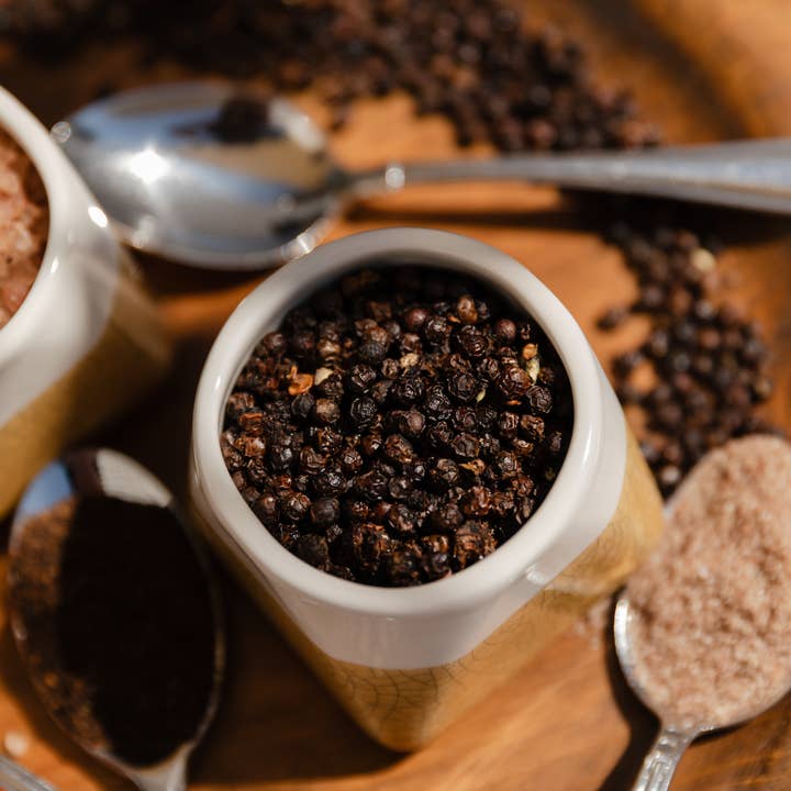 The Original Cold Smoked Salt and Pepper Co. - Venta al por mayor Pimienta molida/en grano - Pimienta ahumada Applewood