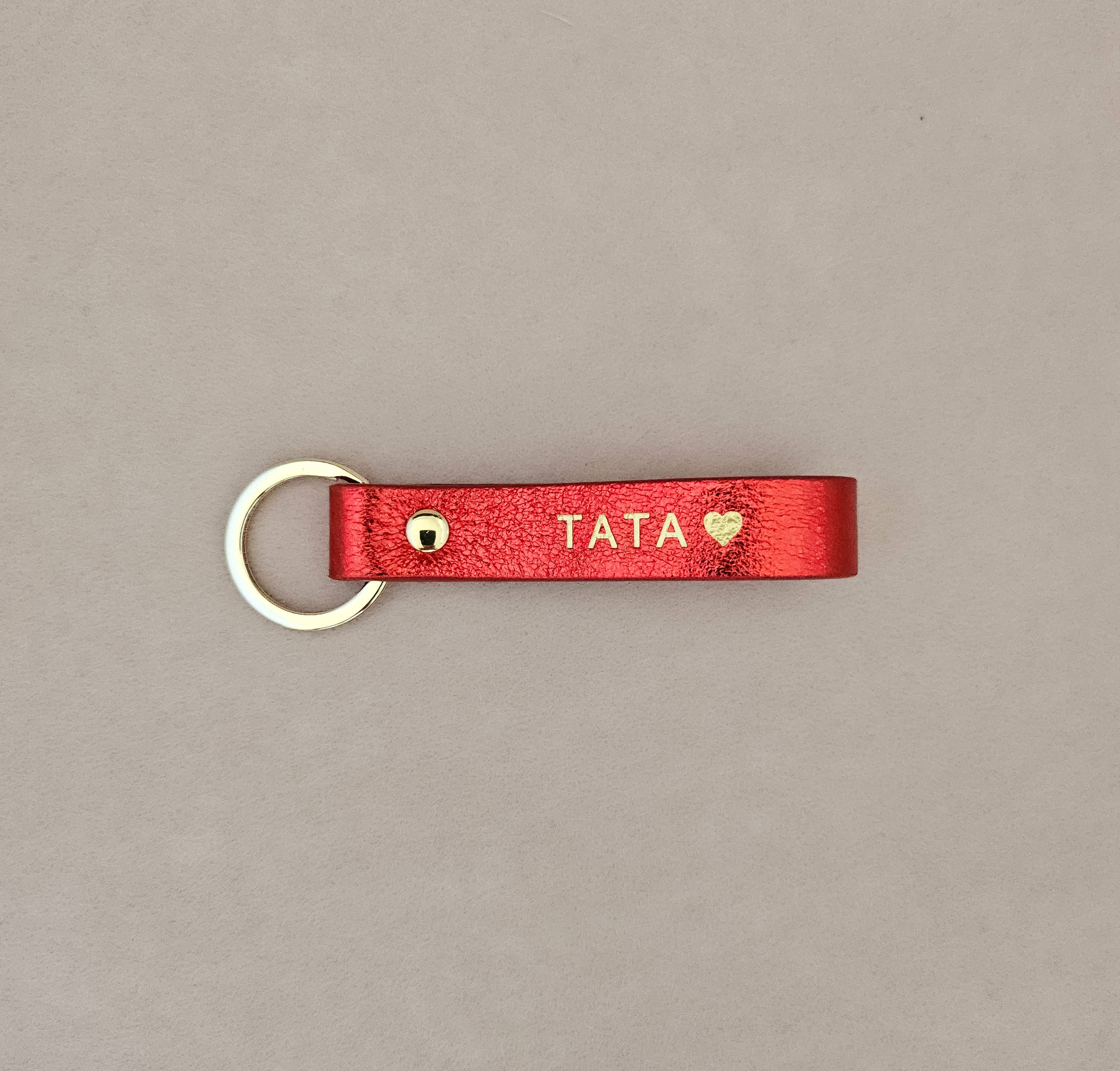 Royal marais - Vente Porte-clés – unisexe - porte-clé cuir tonton/tata6