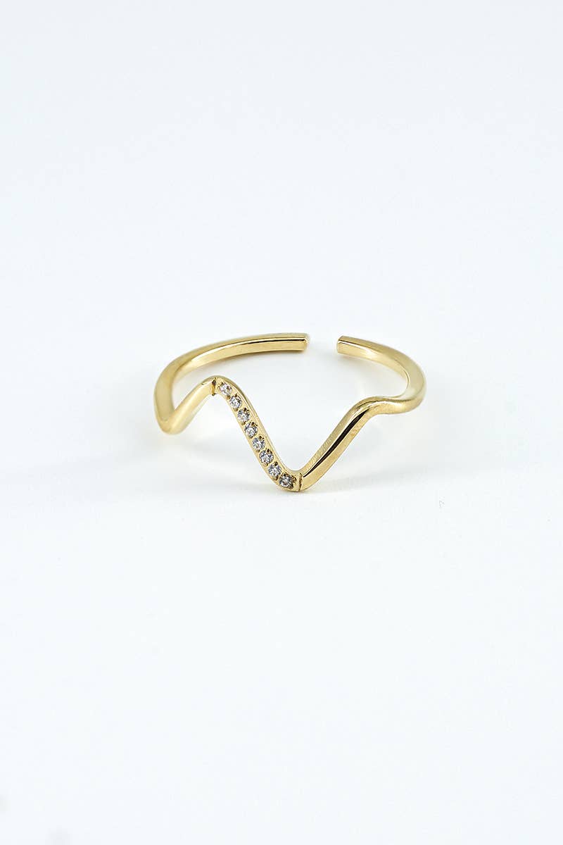 BYREN | ÉLINE L'ATELIER – Anel de banda por atacado – Anéis 424AQ45 de aço inoxidável