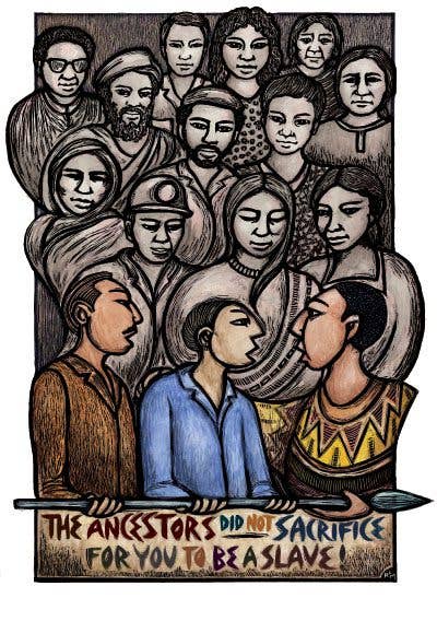 Ricardo Levins Morales Art Studio - Wholesale Poster - Empowering Youth 6-Poster Pack1