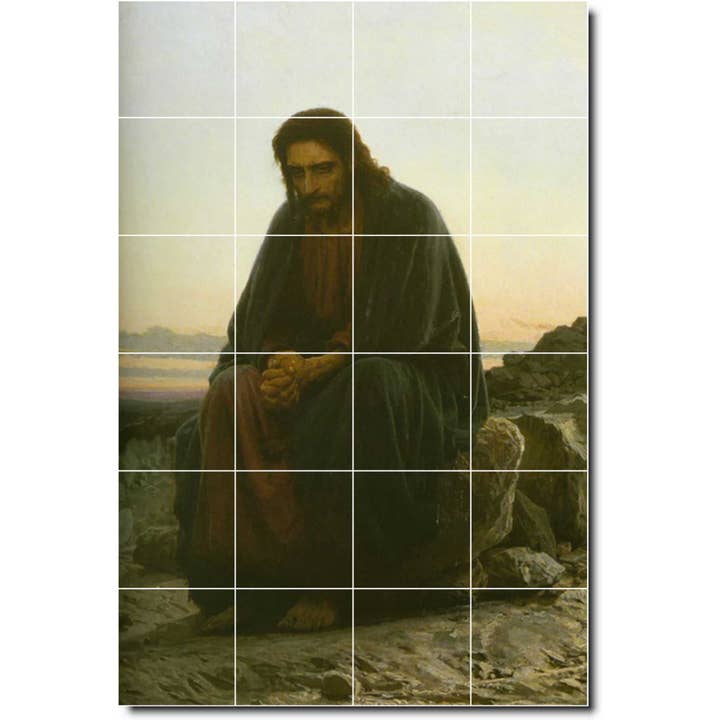 Religieuze keramische tegelmuurschildering PT05170 voor wholesale door Picture-Tiles.com