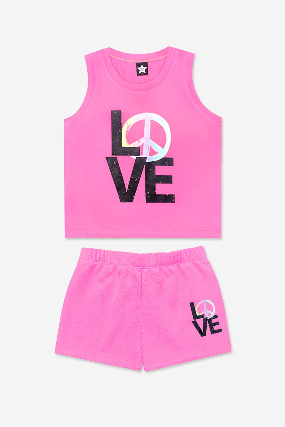 PixieLane - Wholesale Top & Short Set - Kids - Simply Soft Tank & Dolphin Short Set11