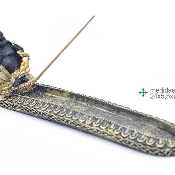 P. Inc. Buddha Gold Resin 24x5.5x7.5cm for wholesale by Esoterica Arte