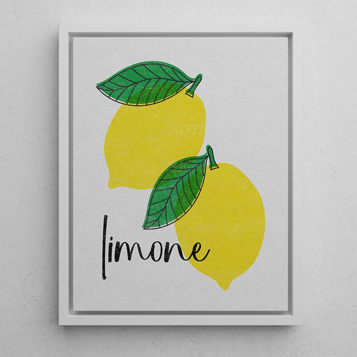 Limone (Lemon) Digital Print for wholesale by Small Screen Studios