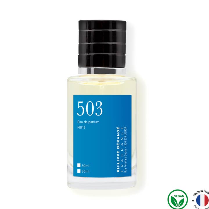 LA PELLE TOSCANA ha ispirato l'unisex n. 503 per la vendita all'ingrosso da parte di Parfums Philippe Bérangé