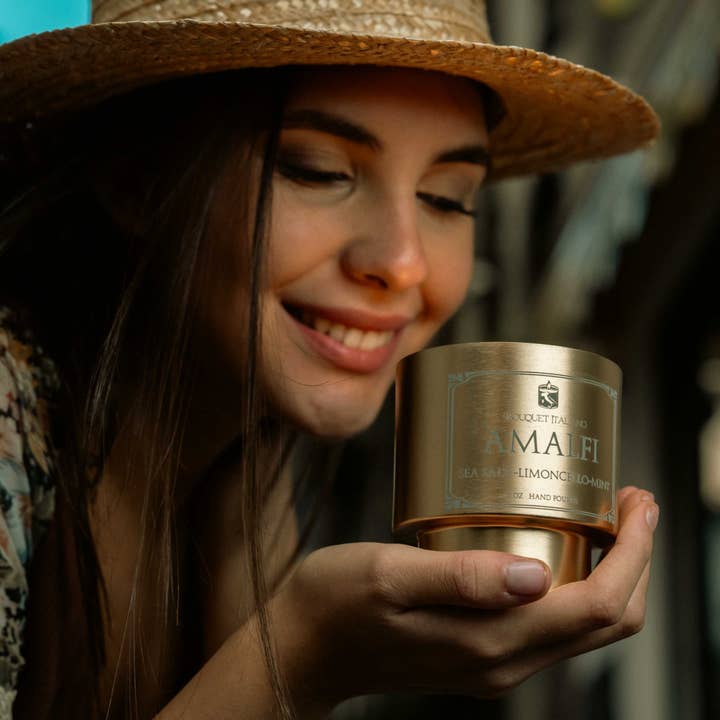 BouquetItaliano – wholesale Jar/filled candle – Amalfi Luxury Scented Candle – Italian Coastal Inspired40