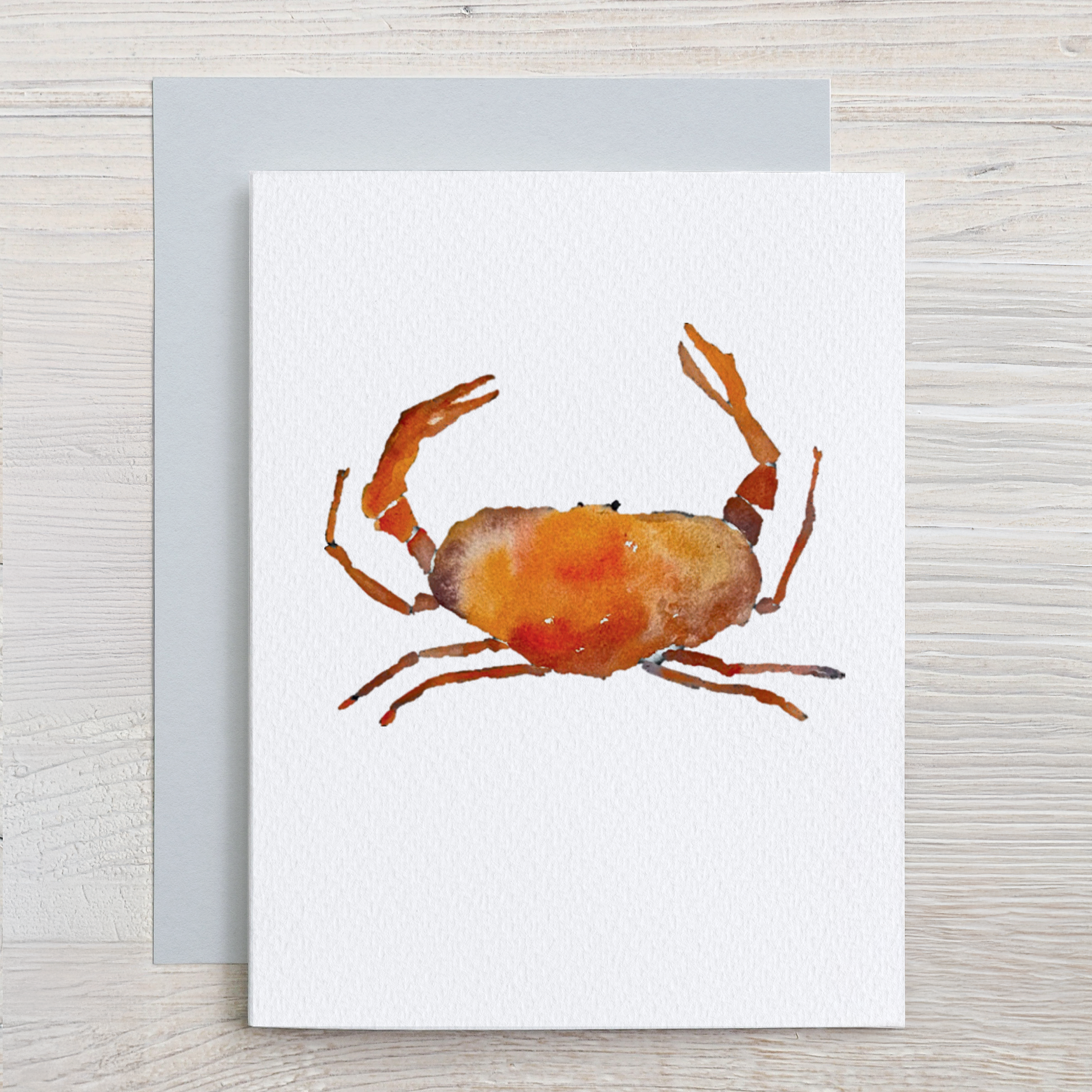 Waterline Studio - Wholesale Stationery/Notecard Set - Watercolor Coastal Card Set: 6 Assorted Shell & Buoy Designs6