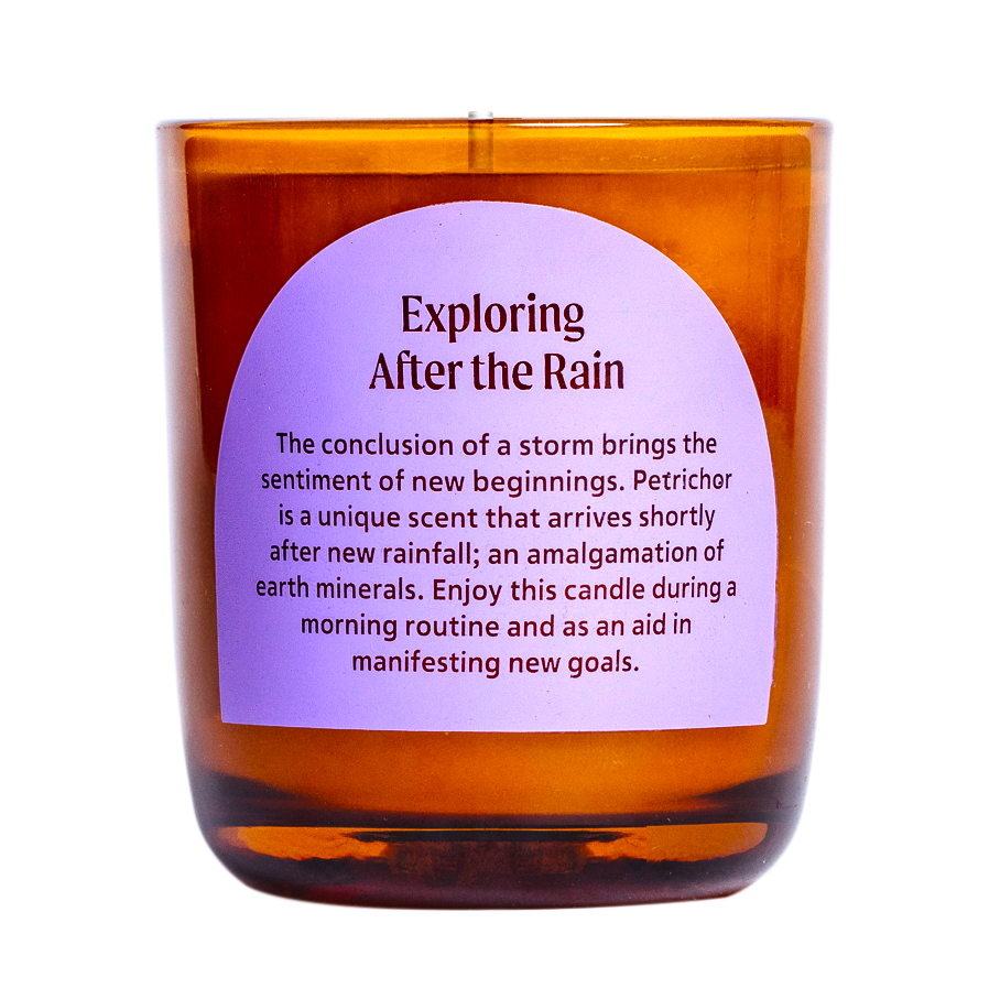 Night Blooms Goods - Wholesale Jar/Filled Candle - Earth Petrichor 8 oz. Candle1