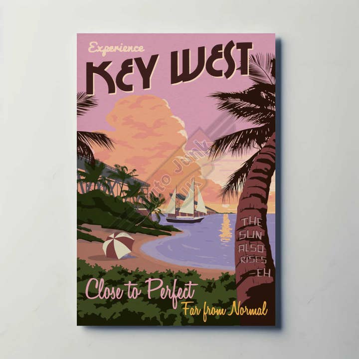 Key West metallaffisch för wholesale av Auto Junk UK Ltd
