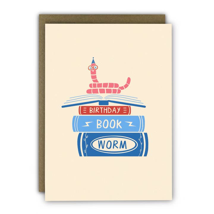 Tarjeta de Cumpleaños Divertida - Sombrero de Fiesta de Ratón de Biblioteca para venta al por mayor de RUNNING WITH SCISSORS