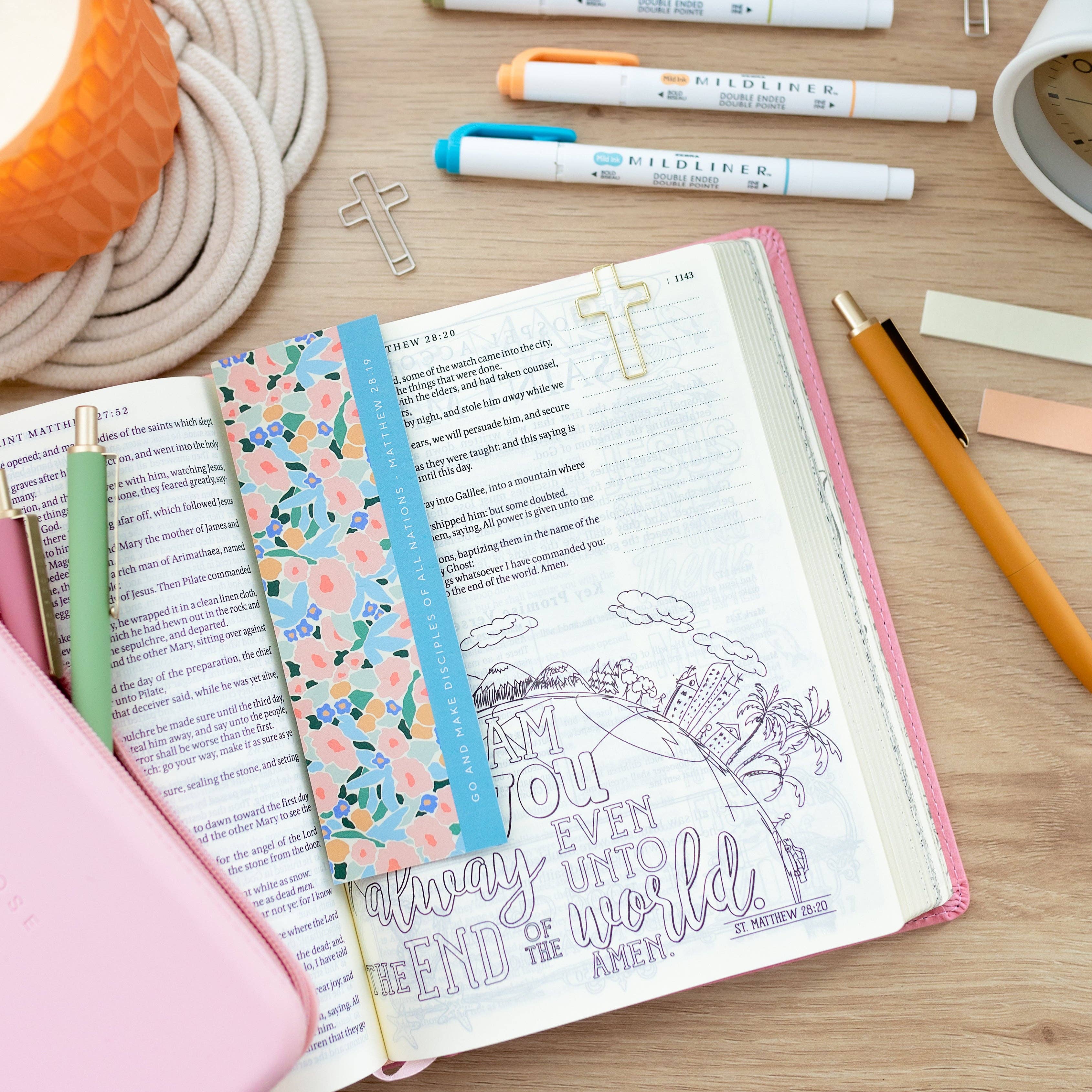 Bookmark + Cross Paper Clips for wholesale on Faire5