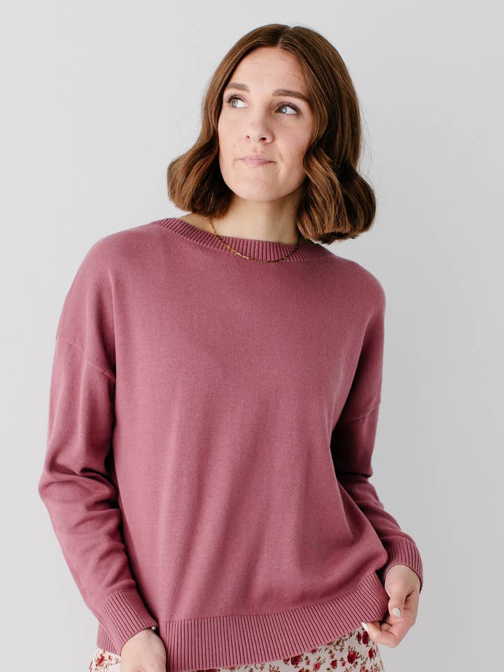 Klassischer Baumwollpullover 'Camden' für den Großhandel von The Main Street Exchange