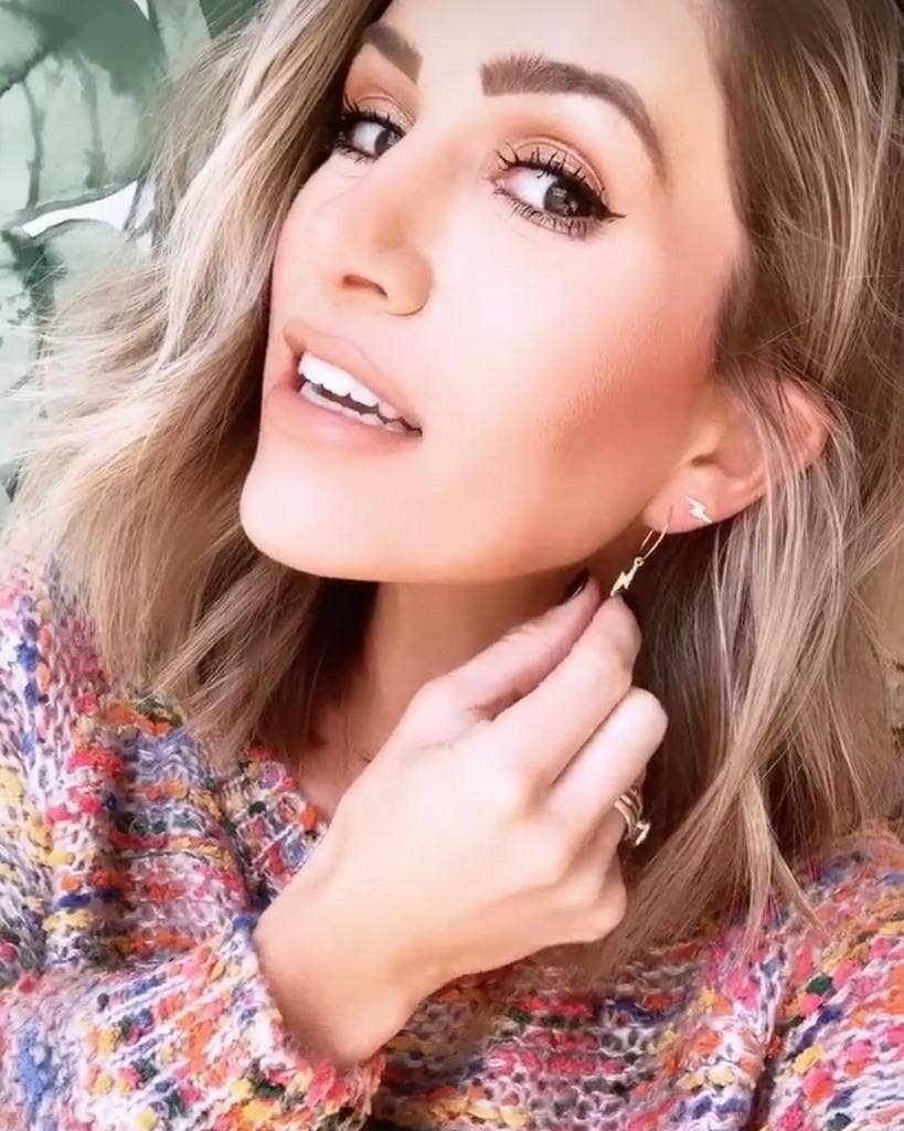 gold & gray - Wholesale Stud/Post Earrings - Mini Lightning Bolt Studs Earring1