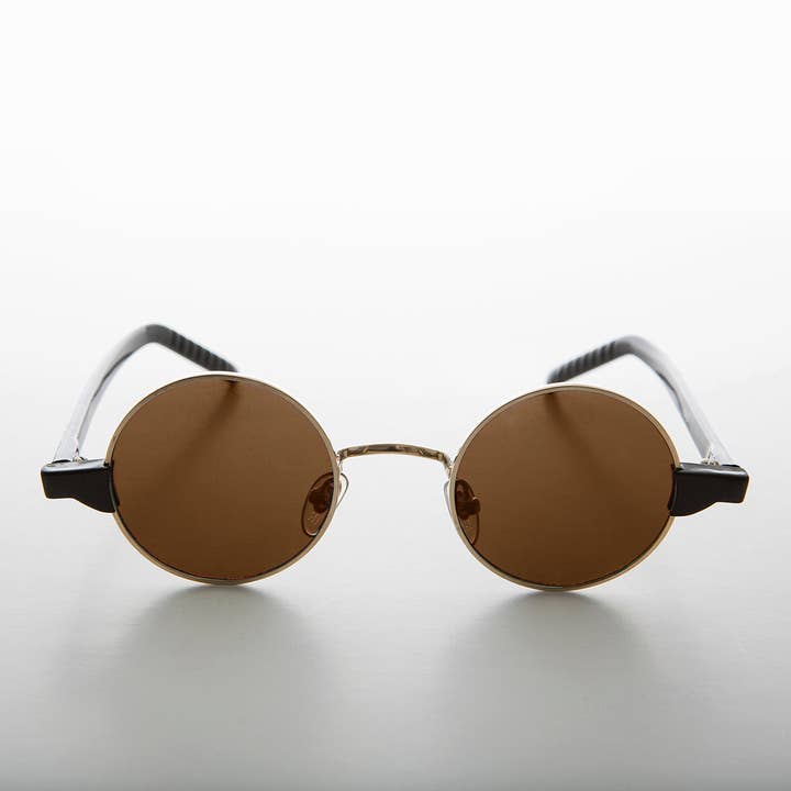 Round Hippie Spectacle Vintage Sunglass - Sean for wholesale by SUNGLASS MUSEUM