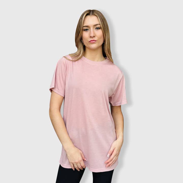 ILTEX Apparel - Wholesale T-Shirt - Women's - 100% Polyester Cotton Feel Tees (Colors)