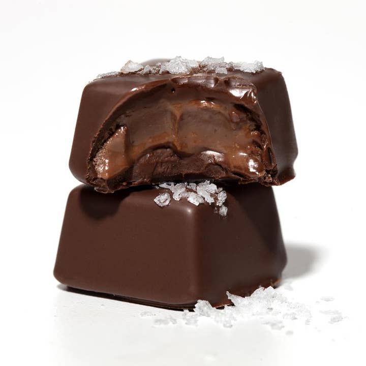Vosges Haut-Chocolat - Wholesale Chocolate Box - Milk Chocolate Peanut Butter BonBons w/ Himalayan Sea Salt