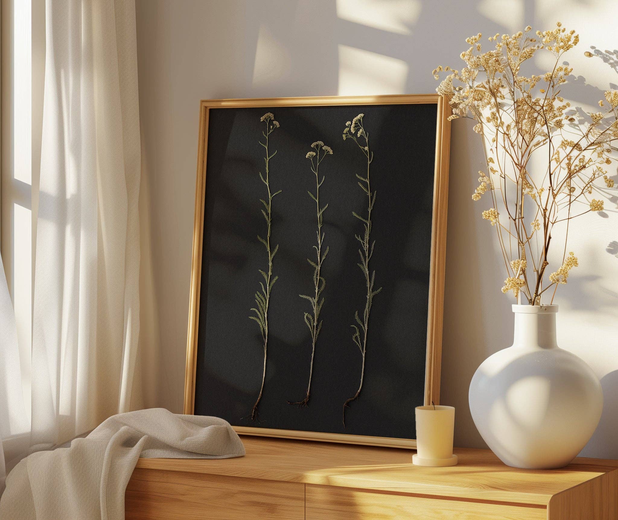 Hope Steinle Pressed Flower Art - Wholesale Art Print - Root Series No. 15