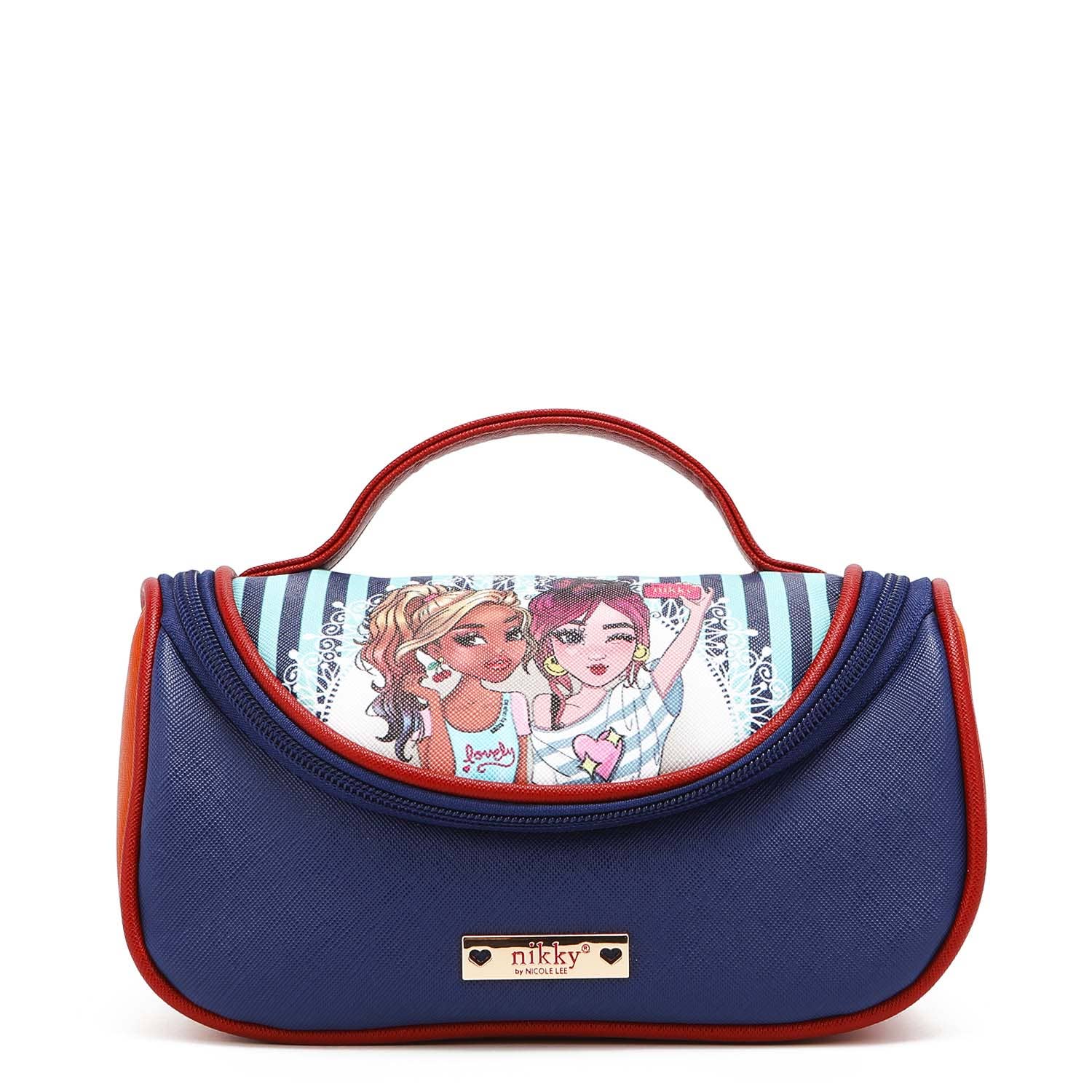 Nicole Lee USA - Wholesale Makeup/Cosmetic Bag - NIKKY COSMETIC BRUSH BAG1