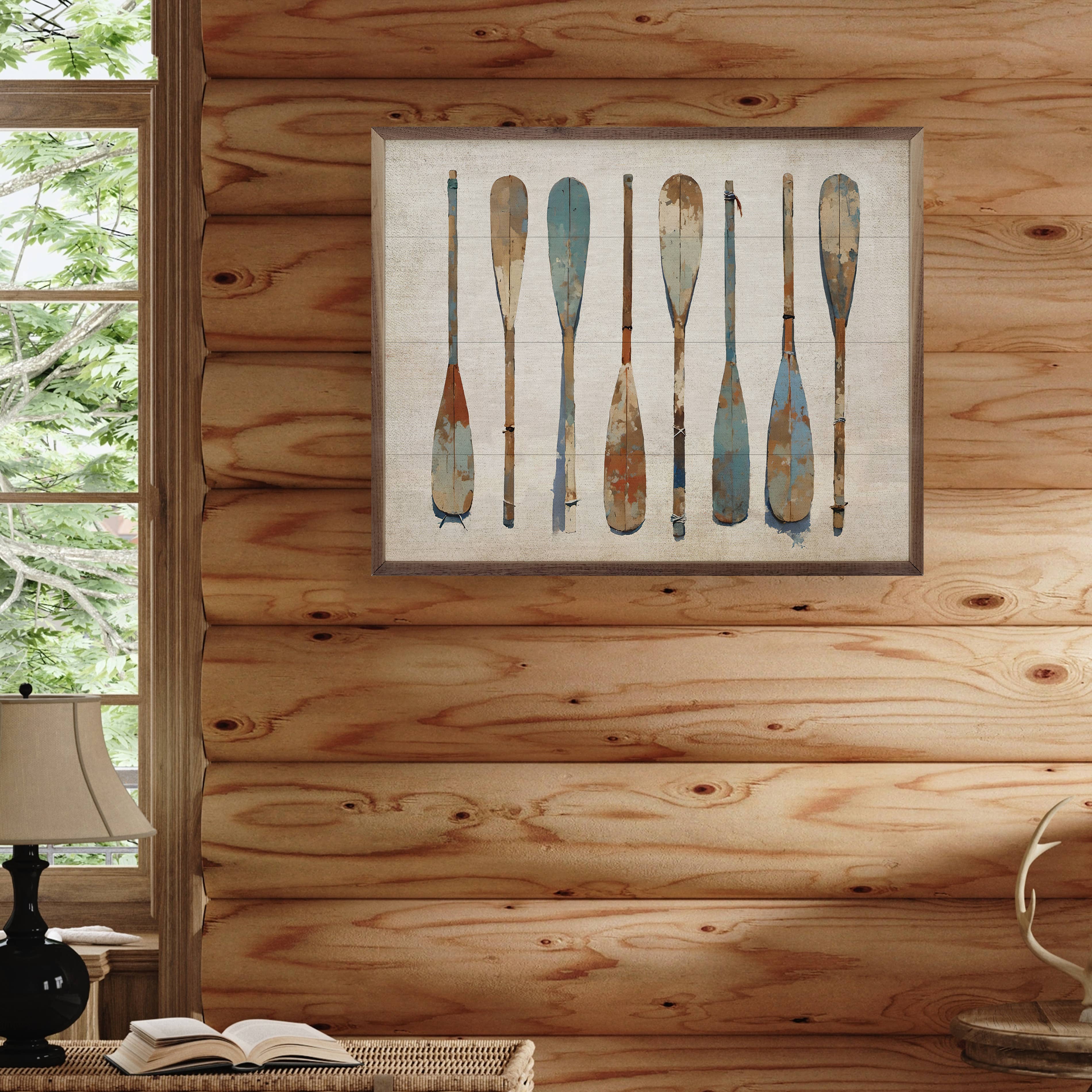 Kendrick Home - Wholesale Sign - Painted Oars2