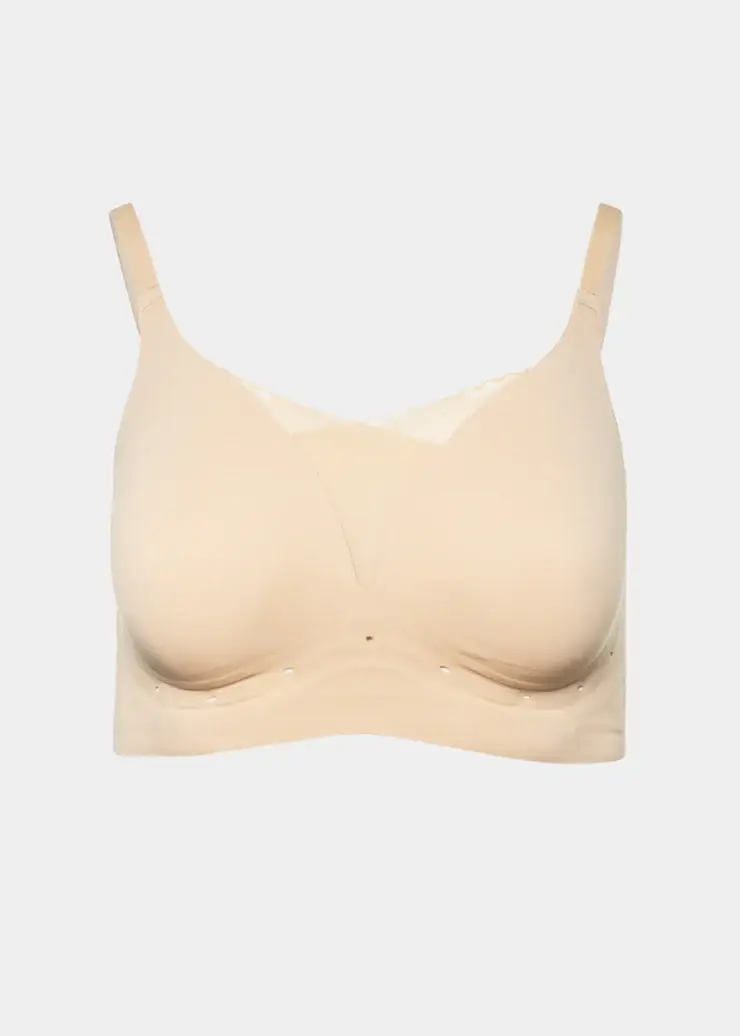 Rhonda Shear - Wholesale Bra - Women's - Perforated Gel Bra with Mesh Detail5