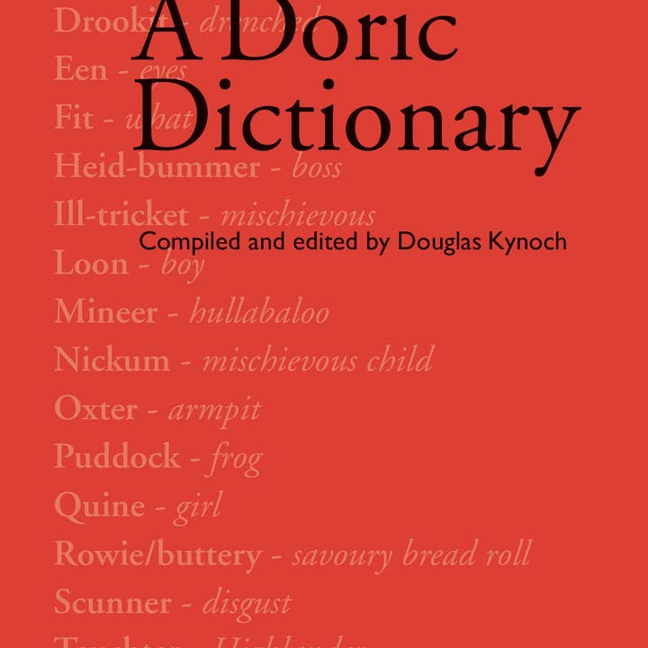 Luath Press Ltd – Referência por atacado – Um Dicionário Dórico por Douglas Kynoch