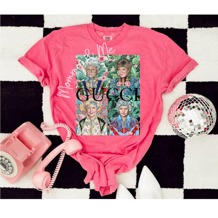 golden girls - Comfort Colors T-shirt for engroshandel hos Mommy & Me Boutique