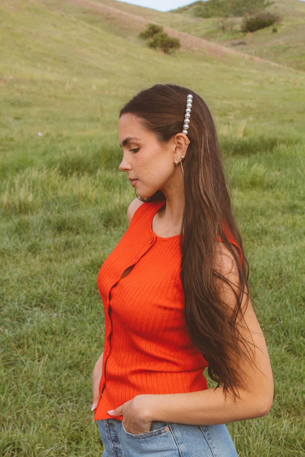 Shop Andi - Wholesale Hair Clip - Women's - Pearl Bobby Pin2