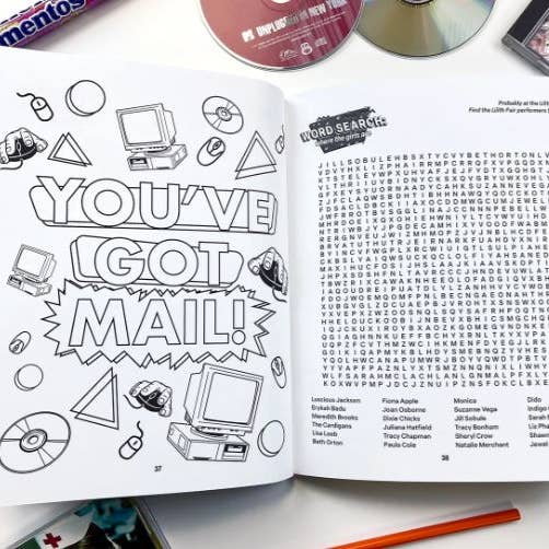 Boredwalk – Großhandel Mal- & Aktivitätsbuch – Kind & Baby – Whatever! Ein Aktivitätsbuch für Kids der 90er4